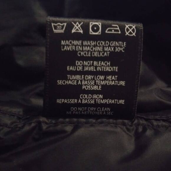 Slate & Stone Richard Black Down Puffer Hooded Jacket Sz Medium - Picture 6 of 7